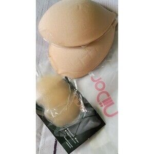 Adhesive Strapless Sticky Push up Backless Bra With Covers Sz A